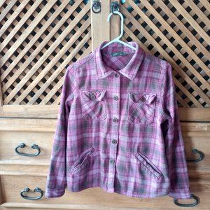 Woolrich Flannel Shirt Women's Size Medium